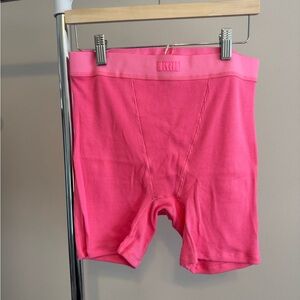 Skims boxer shorts, brand new with tag